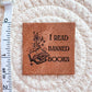 Banned Books Faux Leather Patch image 1