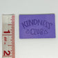 Kindness Club Purple Faux Leather Patch image 1