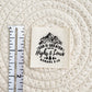 God is Greater Cotton Label image 1