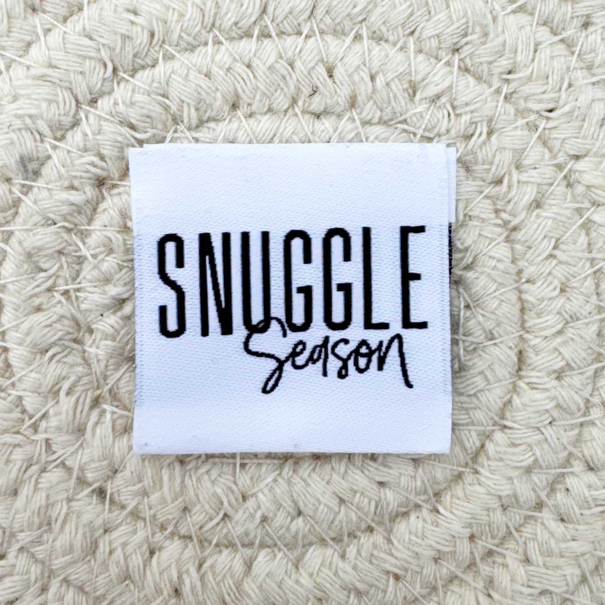 Snuggle Season Woven Label image 0