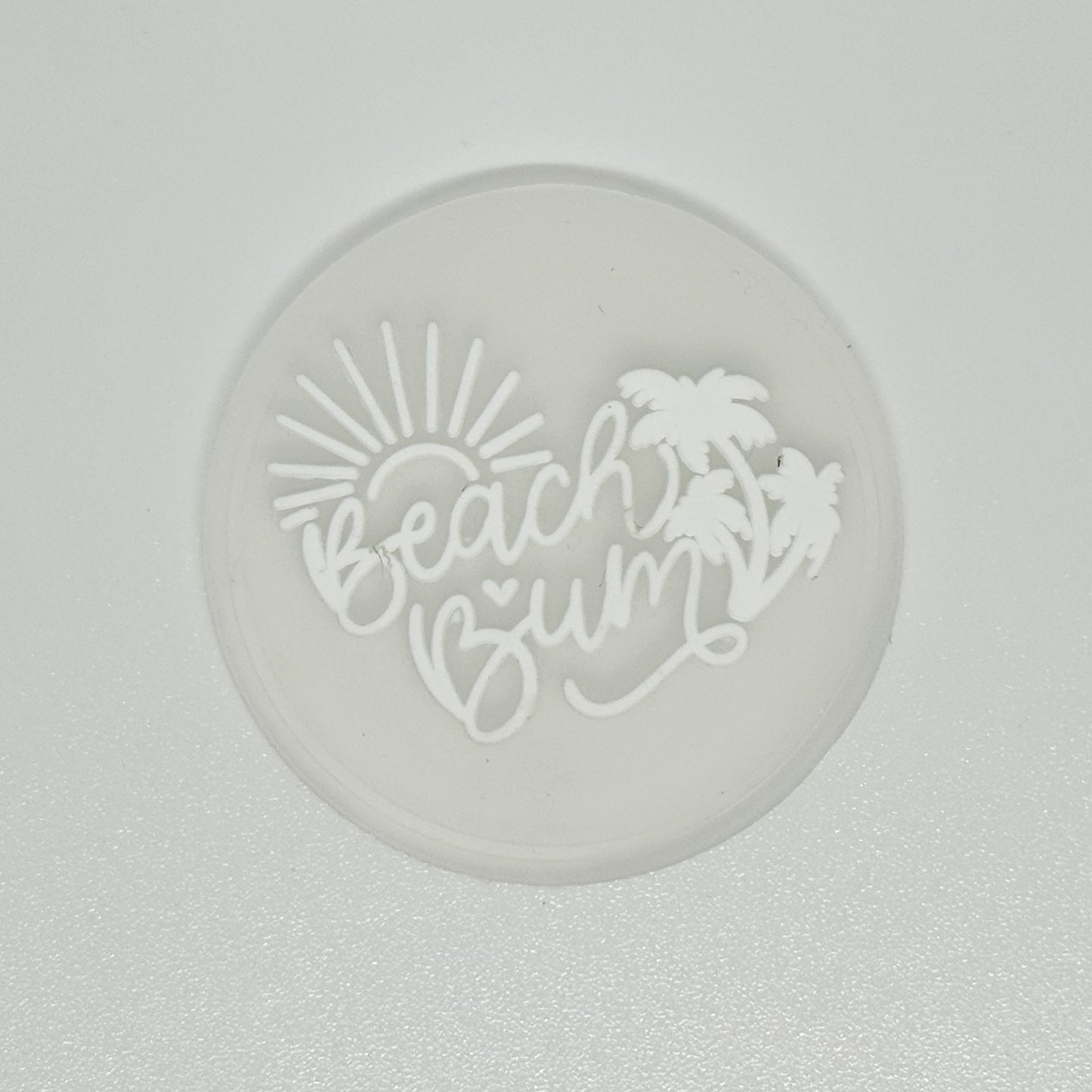 Beach Bum Silicone Label image 0