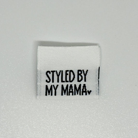 Styled by my Mama Woven Label image 0