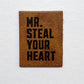 Mr. Steal Your Heart Faux Leather Patch image 0