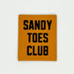 Sandy Toes Club Faux Leather Patch image 0