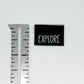 Explore Woven Label image 1