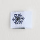 Snowflake Woven Label  image 0