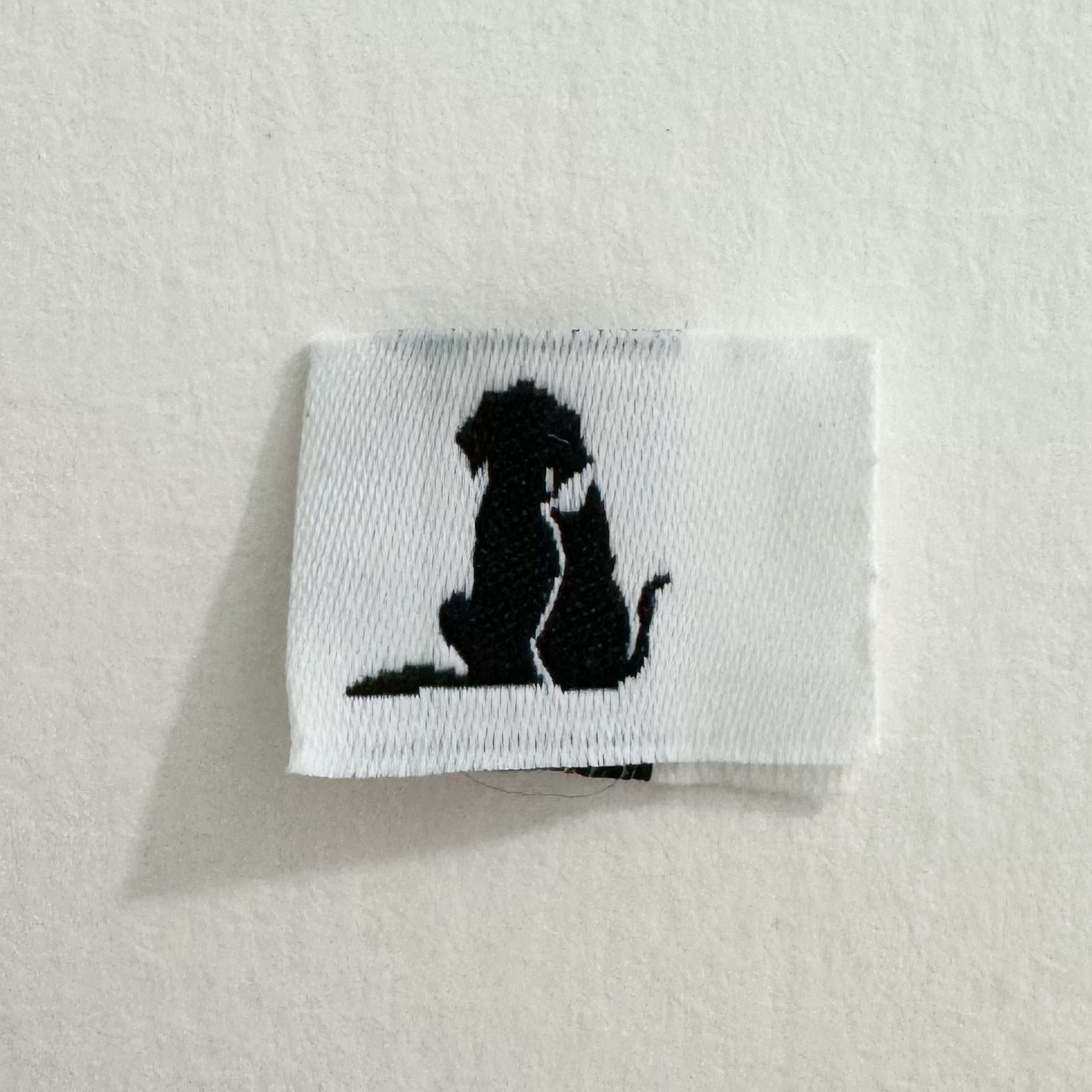 Furry Friends Woven Label image 0