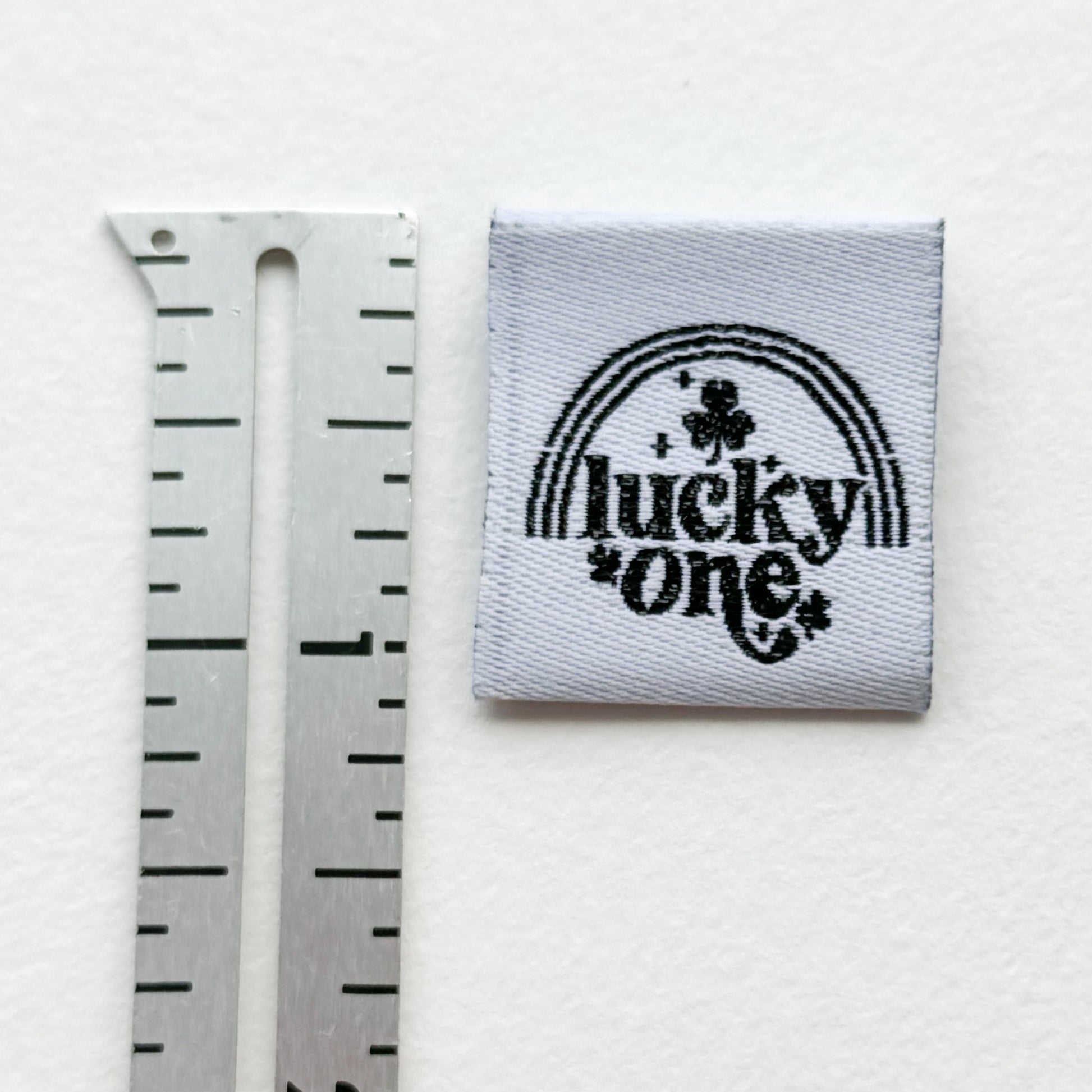 Lucky One Woven Label image 1