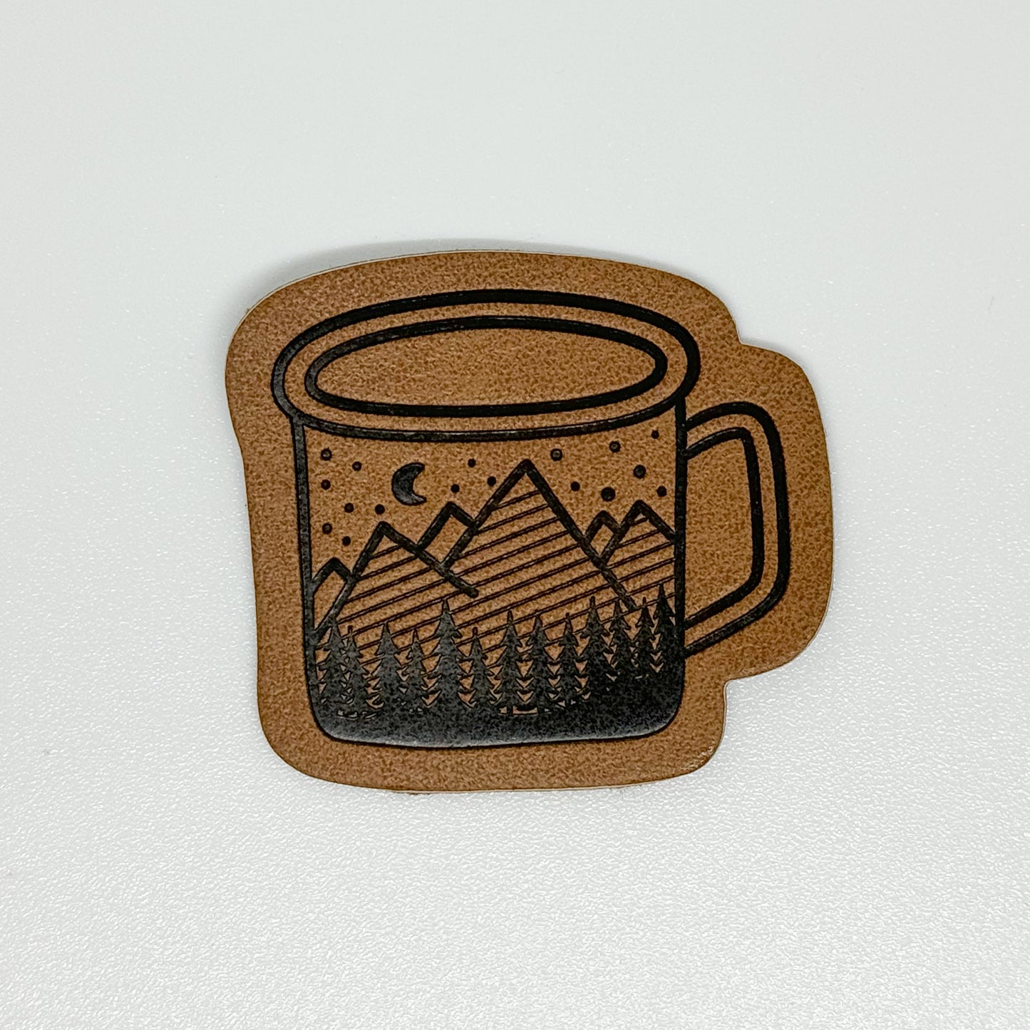 Camp Mug Faux Leather Patch image 0