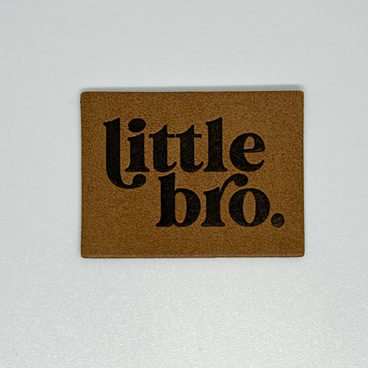 Little Bro Faux Leather Patch image 0