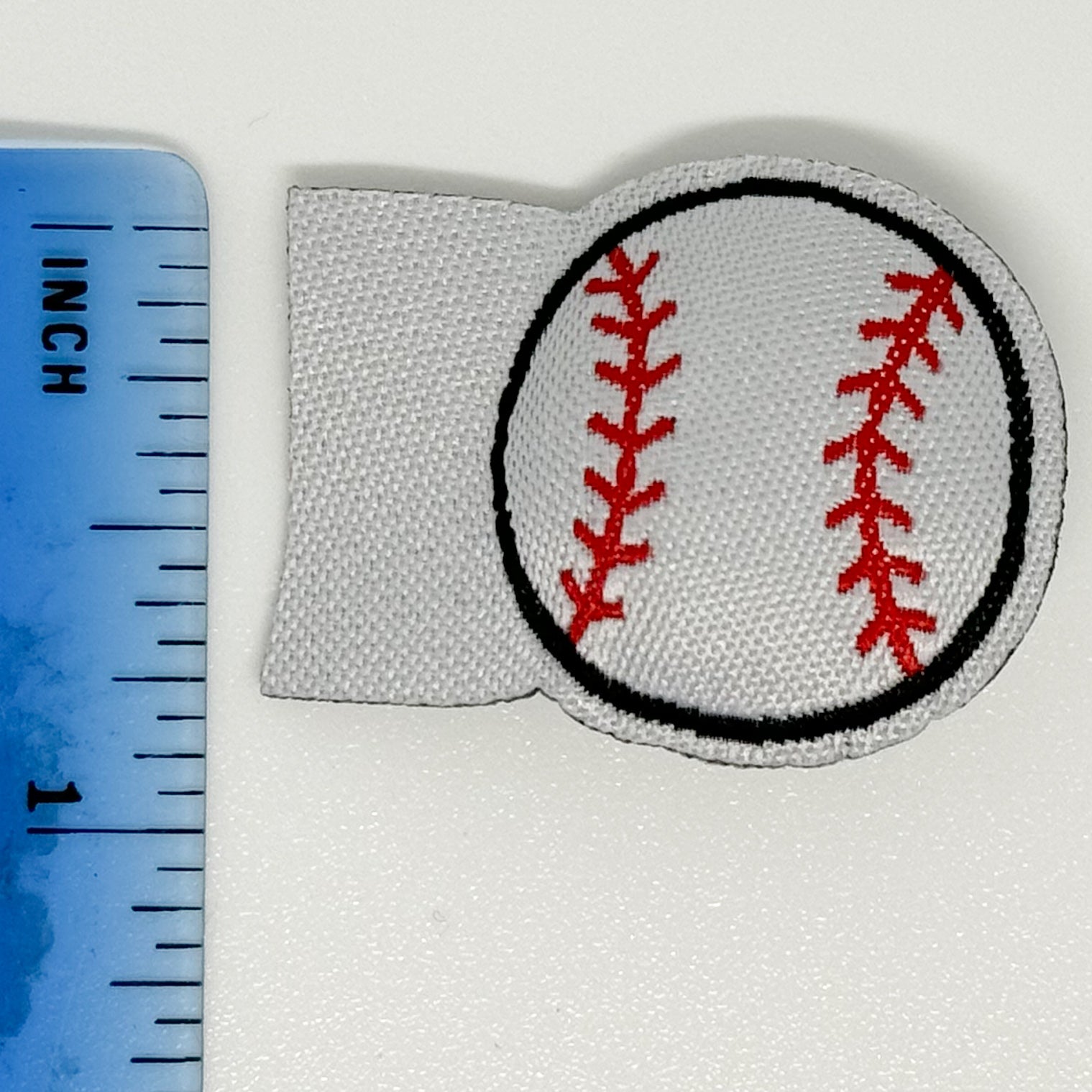 Baseball Deluxe Puff Woven Label  image 1