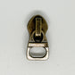 Antique Brass Zipper Pull image 0